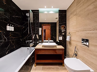 1 MONTH FREE! 2BR +MAID'S SERVICED APARTMENT | WEST BAY