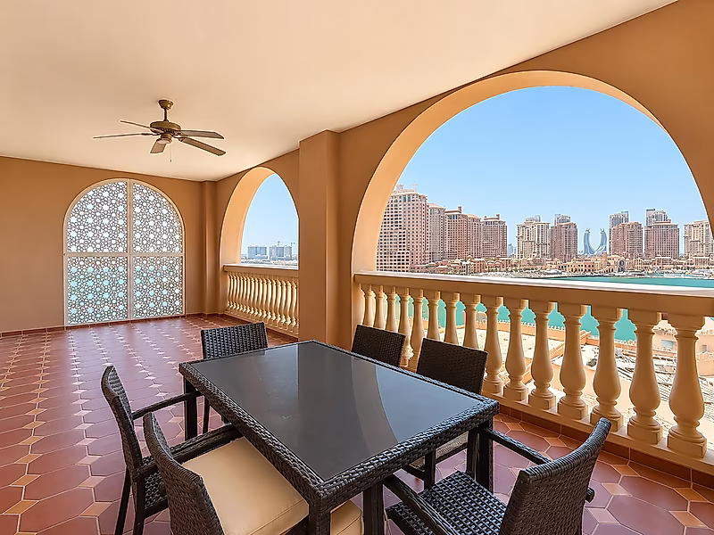 FURNISHED 1BR SEA VIEW & BALCONY | PEARL - Photo 7
