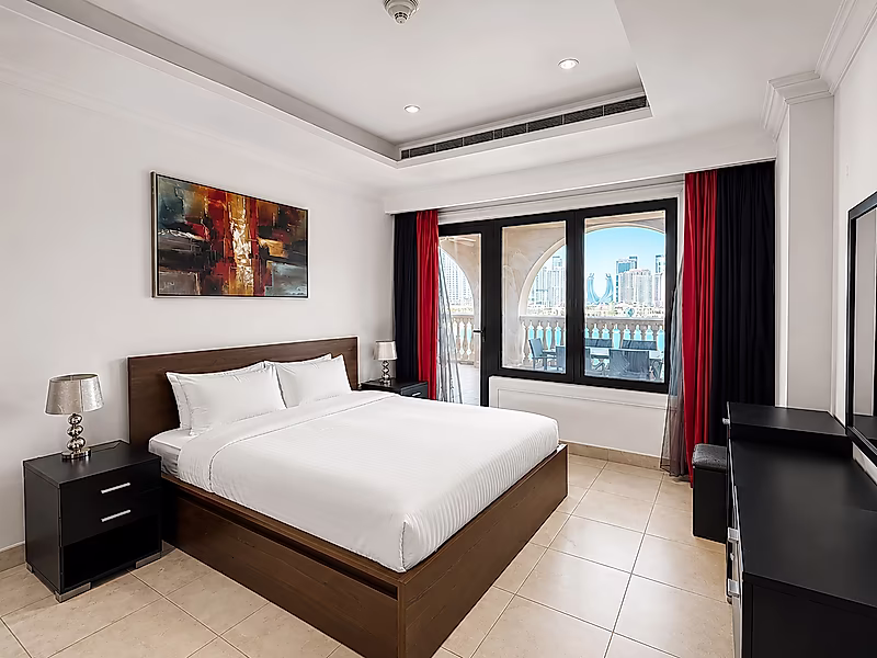 FURNISHED 1BR SEA VIEW & BALCONY | PEARL - Photo 8