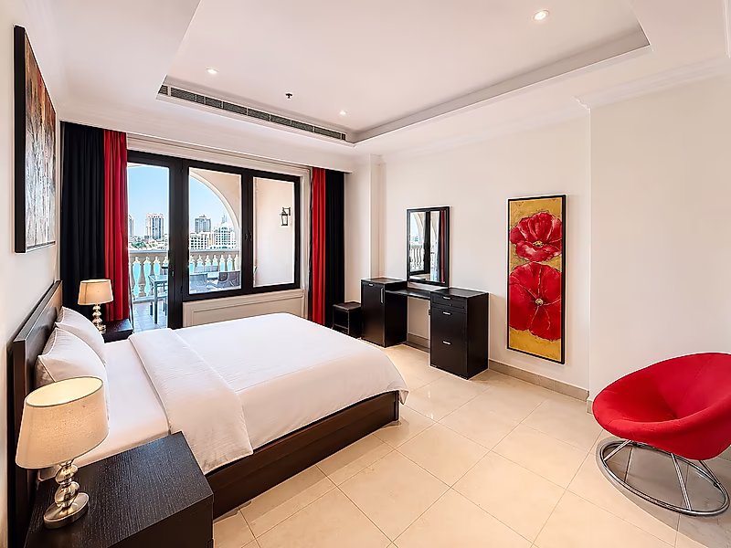 FURNISHED 1BR SEA VIEW & BALCONY | PEARL - Photo 9
