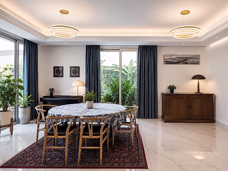 SPACIOUS 6BR+M&DRIVER | COMPOUND VILLA | PEARL - Photo 12