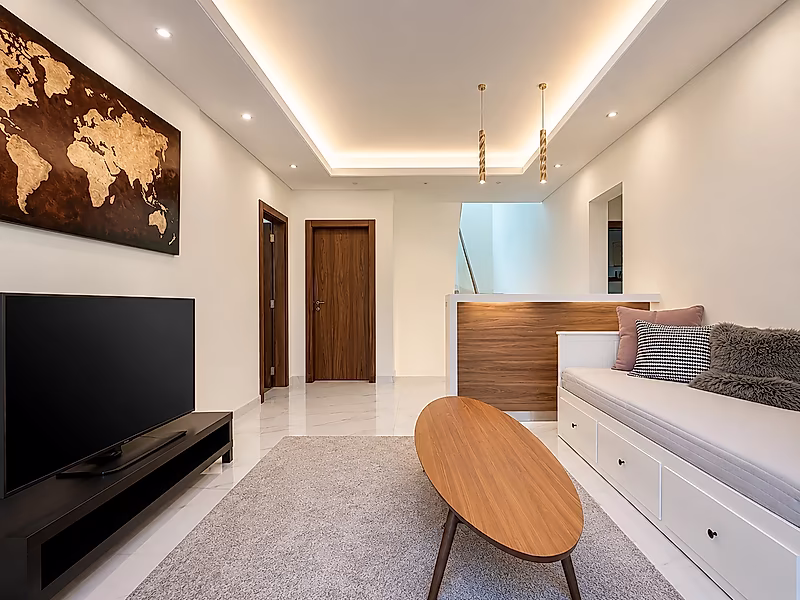 SPACIOUS 6BR+M&DRIVER | COMPOUND VILLA | PEARL - Photo 16