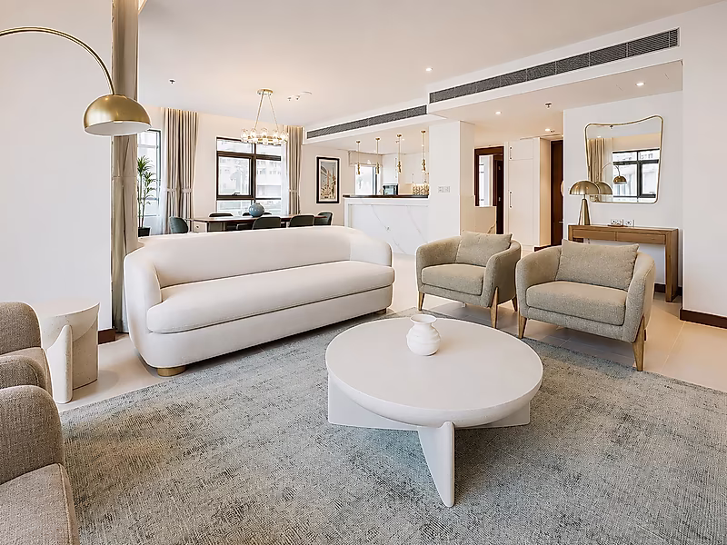 Branded Luxury Duplex Residence | Hilton Doha The Pearl | The Pearl-Qatar - Photo 3