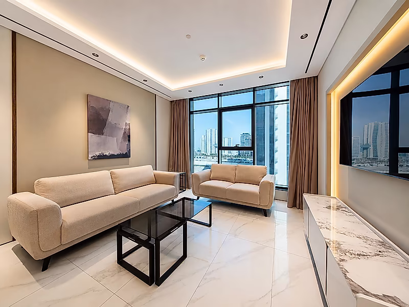 Brand New | Fully Furnished | Bills Included | 2BR + Large Maid Room - Photo 2