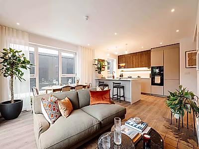 Elevated London Living — Spacious Two Bedroom Residence Surrounded by Style and Serenity