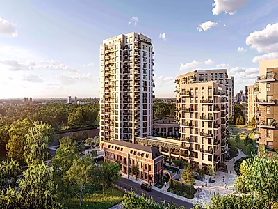 Elevated London Living — Spacious Two Bedroom Residence Surrounded by Style and Serenity