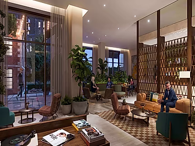 Elevated London Living — Spacious Two Bedroom Residence Surrounded by Style and Serenity