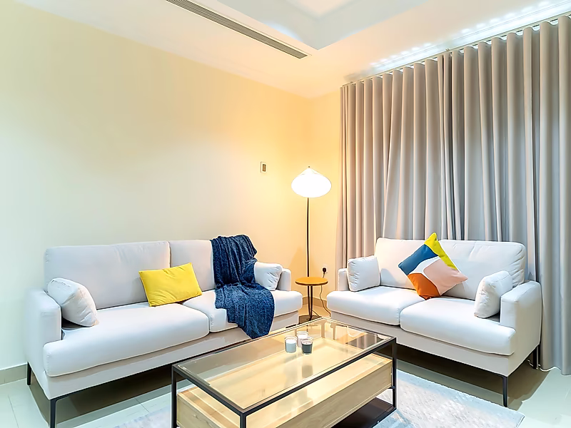 A Short Stay Fully Equipped 1-Bedroom in Porto Arabia - Photo 3