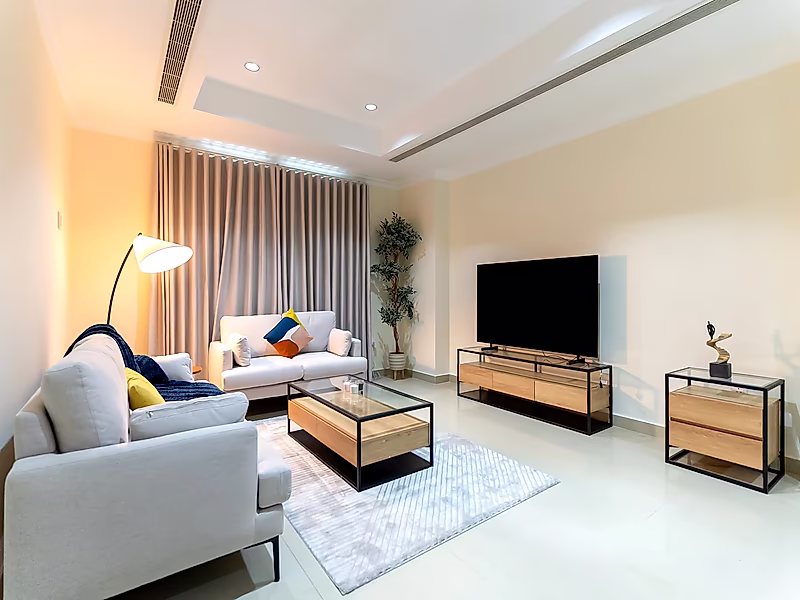 A Short Stay Fully Equipped 1-Bedroom in Porto Arabia - Photo 6