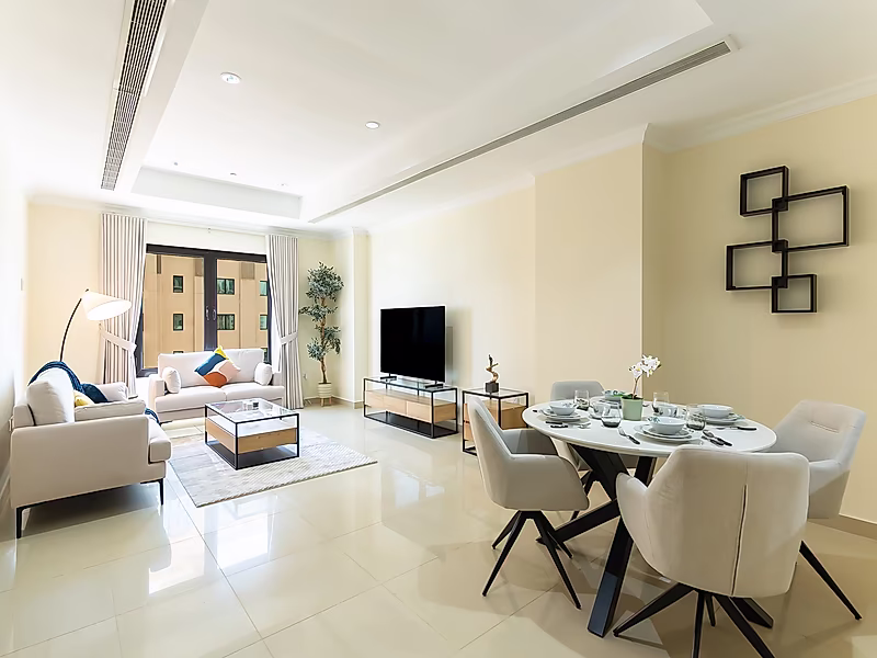 A Short Stay Fully Equipped 1-Bedroom in Porto Arabia - Photo 22