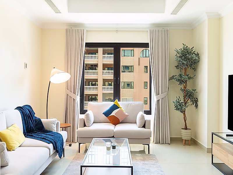 A Short Stay Fully Equipped 1-Bedroom in Porto Arabia - Photo 24