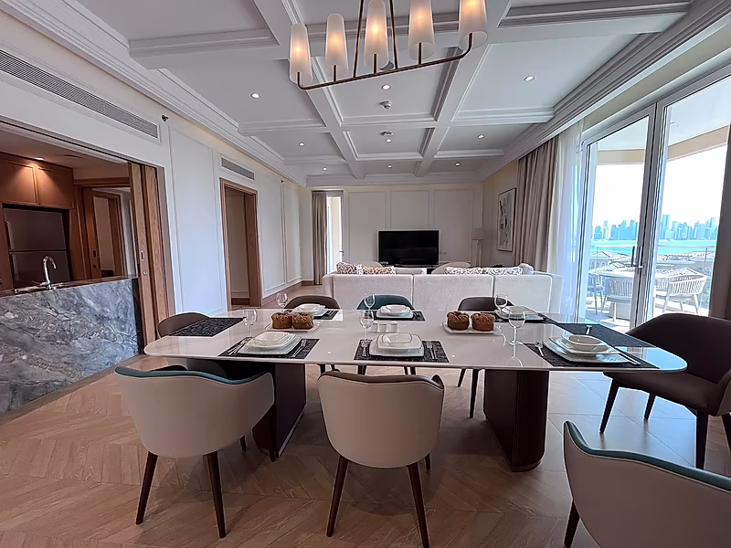 Luxury Full Sea View three  Bedroom Apartment for Sale – The Pearl-Qatar - Photo 5
