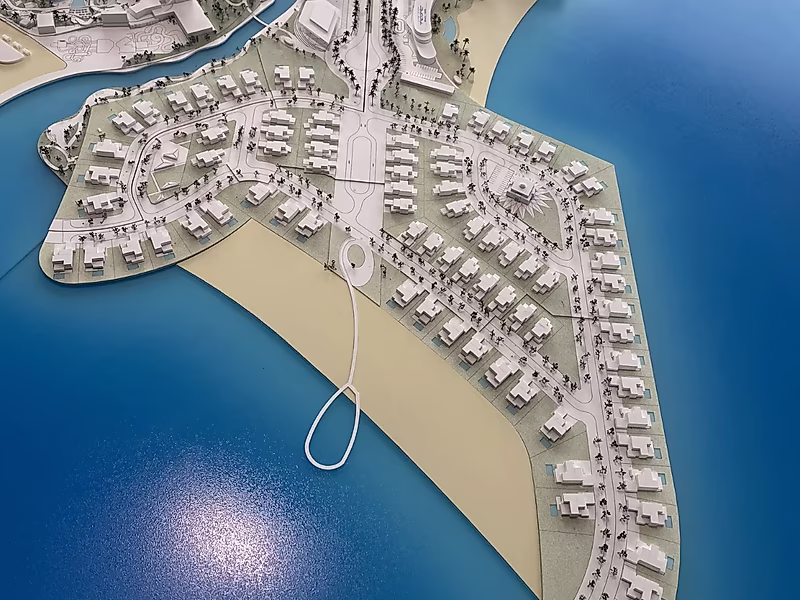 911 SQM Corner Plot for Sale in Qetaifan Island North - Photo 1