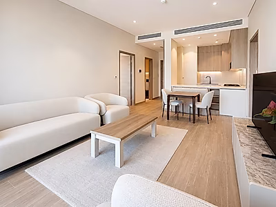 2BR Apartment  WITH TERRACE AND BEACH ACCESS