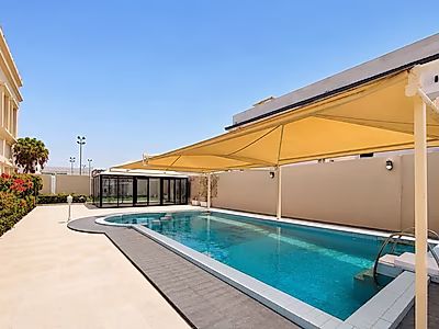 LARGE 6BR+MAID VILLA WITH POOL READY TO RENT NOW