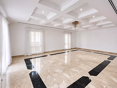 LARGE 6BR+MAID VILLA WITH POOL READY TO RENT NOW