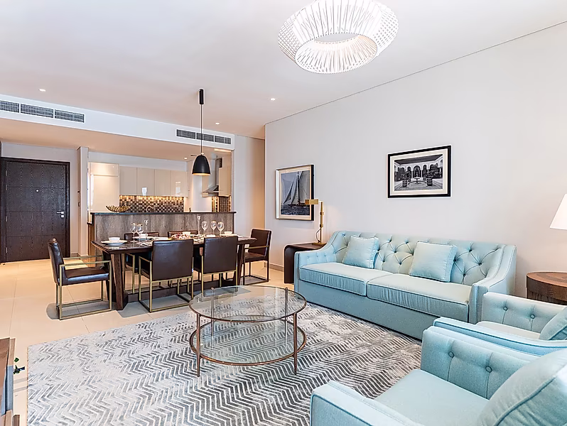 LUXURY LIVING | FURNISHED 3BR+MAID IN LUSAIL MARINA - Photo 2