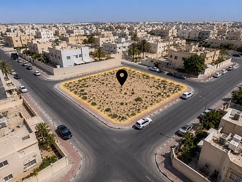 أرض استثمارية مميزة في غانم الجديدة | 720 م² | أربع واجهات - Photo 3