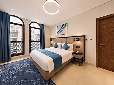 Modern 1-Bedroom Residence | Wi-Fi Included | The Pearl