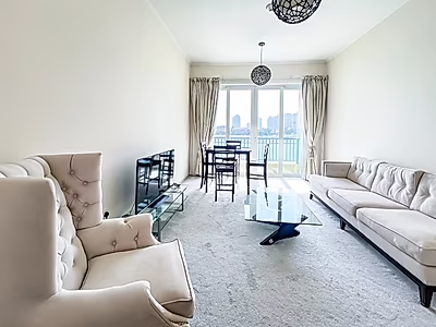 FURNISHED 1BR SEA VIEW CHALET IN VIVA BAHRIYA