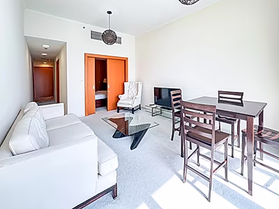 FURNISHED 1BR SEA VIEW CHALET IN VIVA BAHRIYA
