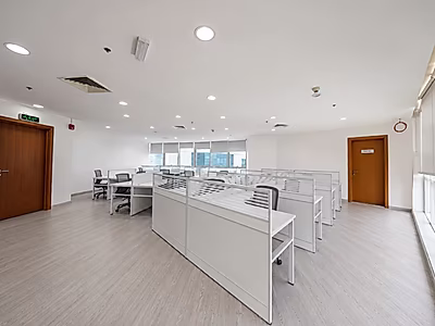 Fully Furnished Premium Office | West Bay | Spectacular Sea Views