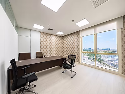 Command the Entire Floor | 638 SQM of Premium Office Space | Fully Furnished | West Bay