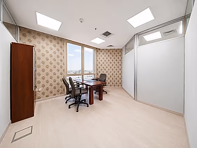 Command the Entire Floor | 638 SQM of Premium Office Space | Fully Furnished | West Bay
