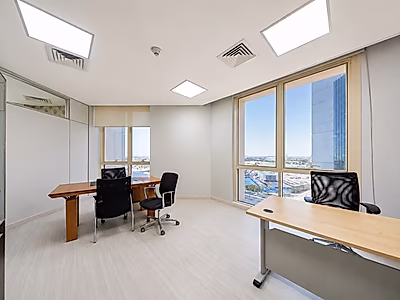 Command the Entire Floor | 638 SQM of Premium Office Space | Fully Furnished | West Bay