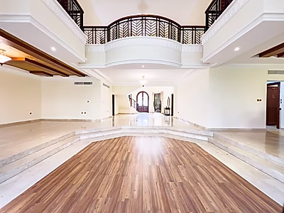 FAMILY COMPOUND | 5BR+MAID VILLA | SEMI-FURNISHED