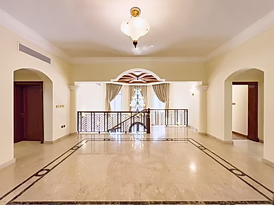 FAMILY COMPOUND | 5BR+MAID VILLA | SEMI-FURNISHED