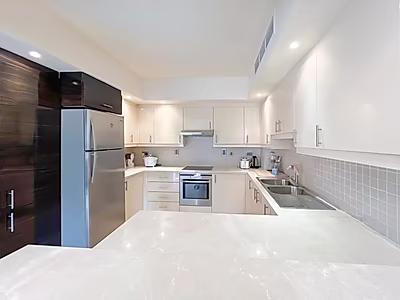 3BR APARTMENT IN QANAT QUARTIER | BEACH ACCESS