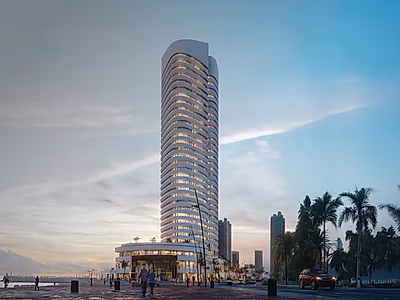 Luxury Waterfront 2-Bedroom Apartment | Private Beach Access | Only 5% Down Payment | 6-Year Payment Plan