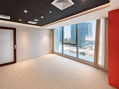 Spacious Office with Partitions | 125 SQM | Lusail Marina