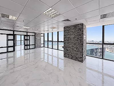 Premium Sea View Office | 129 SQM | West Bay