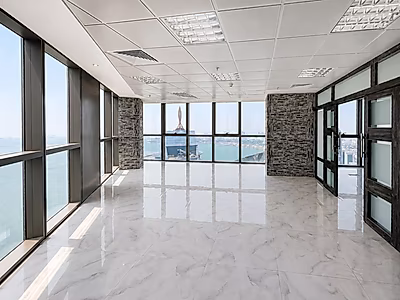 Premium Sea View Office | 129 SQM | West Bay