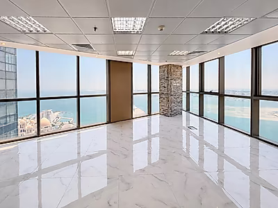 Premium Sea View Office | 129 SQM | West Bay