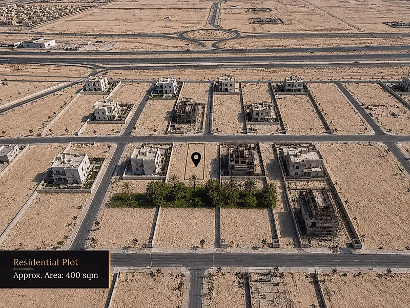 Huzoom Lusail – Phase 1 Villa Plot | 400 SQM with Rear Garden - Photo 1