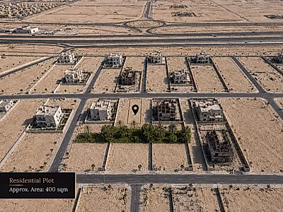 أرض سكنية للبيع خلفها حديقة | 400 متر | حزوم لوسيل المرحلة الأولى | تملك حر
