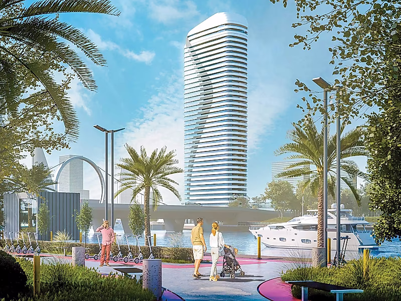 2 Bedroom | High Floor | Panoramic Sea View | Qetaifan View | La Mer Lusail - Photo 2