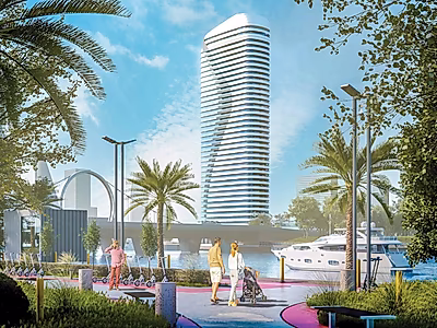 2 Bedroom | High Floor | Panoramic Sea View | Qetaifan View | La Mer Lusail