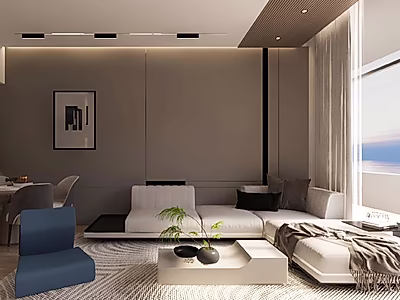 2 Bedroom | High Floor | Panoramic Sea View | Qetaifan View | La Mer Lusail