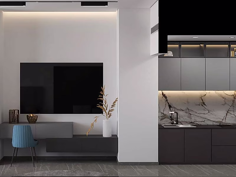 2 Bedroom | High Floor | Panoramic Sea View | Qetaifan View | La Mer Lusail - Photo 10