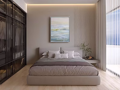 2 Bedroom | High Floor | Panoramic Sea View | Qetaifan View | La Mer Lusail