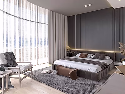 2 Bedroom | High Floor | Panoramic Sea View | Qetaifan View | La Mer Lusail