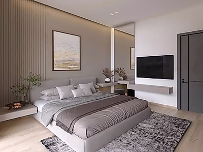 2 Bedroom | High Floor | Panoramic Sea View | Qetaifan View | La Mer Lusail