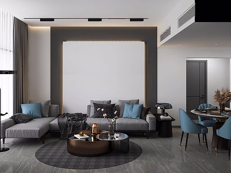 2 Bedroom | High Floor | Panoramic Sea View | Qetaifan View | La Mer Lusail - Photo 35
