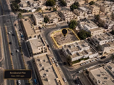 رض سكنية مميزة للبيع – شارع الشافي، الريانI