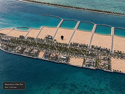 PRESTIGIOUS COASTAL PLOT WITH PRIVATE BEACHFRONT PRIVILEGES