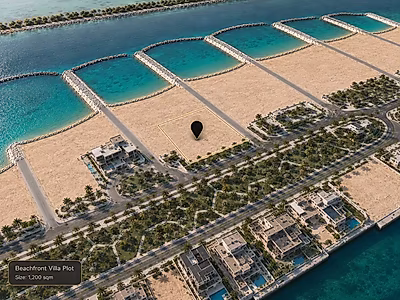 PRESTIGIOUS COASTAL PLOT WITH PRIVATE BEACHFRONT PRIVILEGES